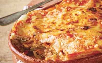 Pastel Azteca de Flor de Calabaza