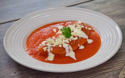 Peneques en caldillo de jitomate
